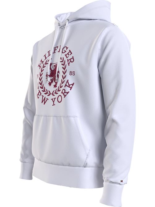 felpa Tommy hilfiger | MW0MW33650YBR BIANCO